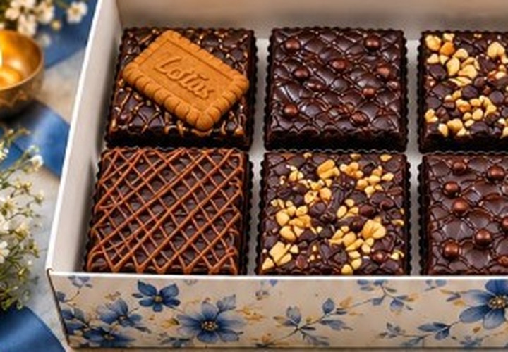 Assorted Brownie Box with six brownie flavours
