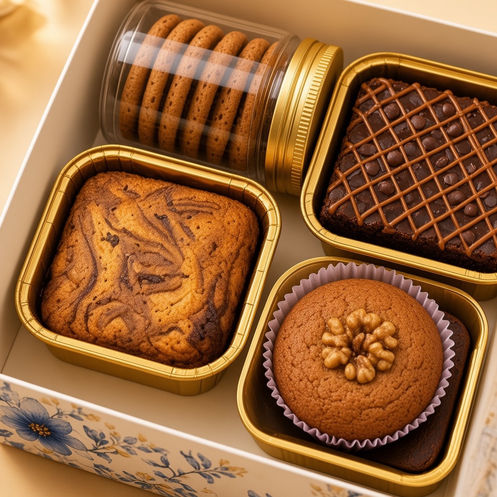 Festive gift hamper treats
